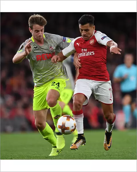 Clash of Stars: Sanchez vs. Klunter in Arsenal's Europa League Battle against 1. FC Koeln