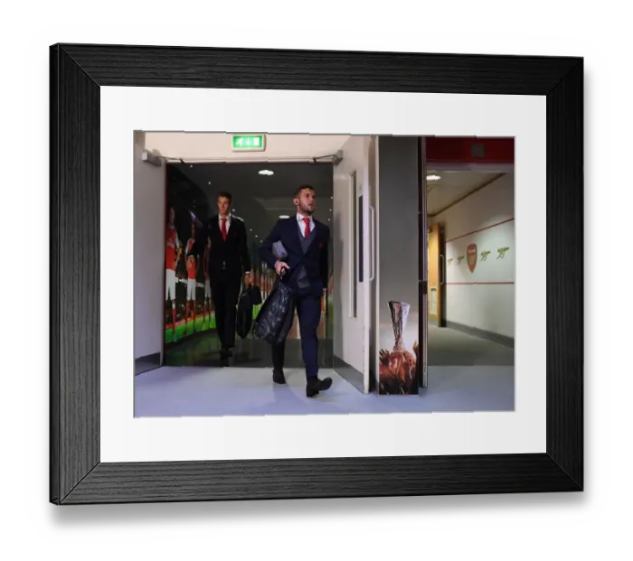 Framed Print : Jack Wilshere's Arrival at Emirates Stadium: Arsenal FC vs. 1. FC Koeln, UEFA Europa League (2017) Framed Print : Jack Wilshere's Arrival at Emirates Stadium: Arsenal FC vs. 1. FC Koeln, UEFA Europa League (2017)