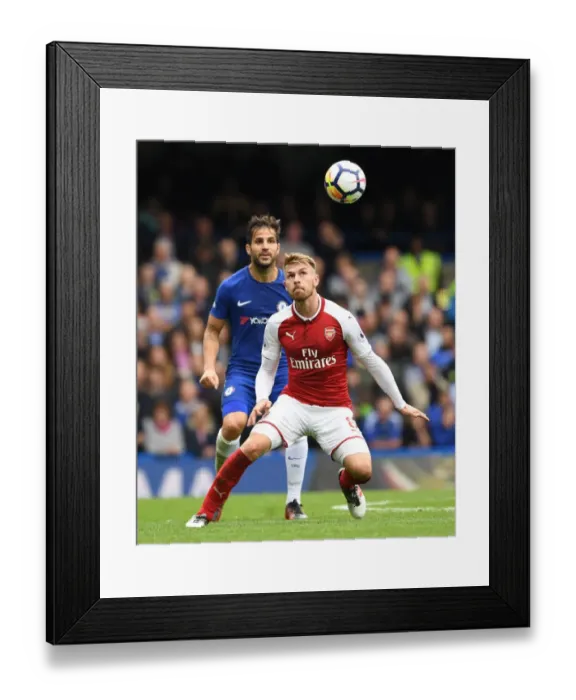 Framed Print : Clash of the Midfield Legends: Ramsey vs. Fabregas, Chelsea vs. Arsenal, Premier League 2017-18 Framed Print : Clash of the Midfield Legends: Ramsey vs. Fabregas, Chelsea vs. Arsenal, Premier League 2017-18