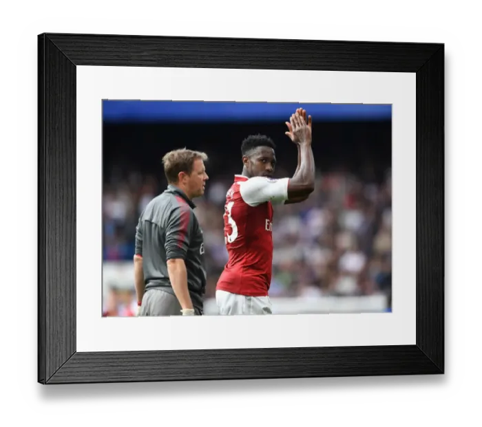 Framed Print : Danny Welbeck's Injured Exit: Chelsea vs. Arsenal, Premier League 2017-18 Framed Print : Danny Welbeck's Injured Exit: Chelsea vs. Arsenal, Premier League 2017-18
