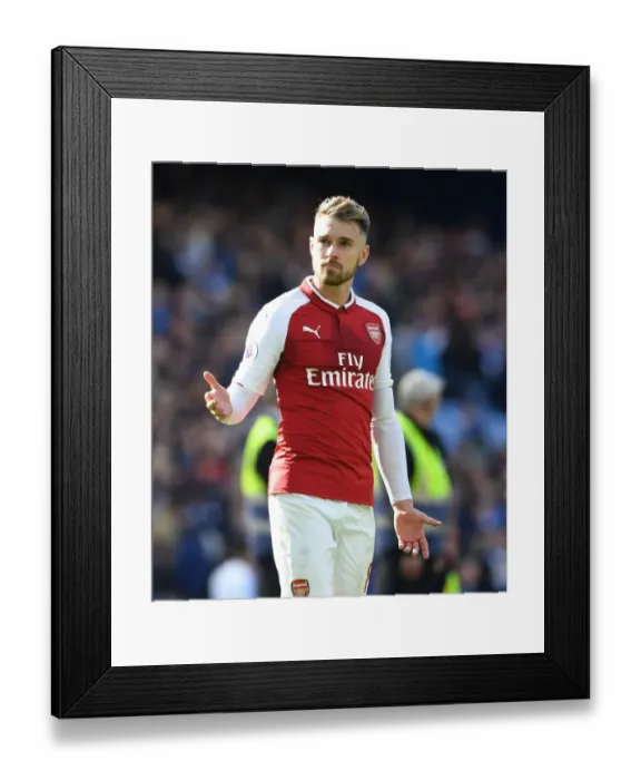 Framed Print : Aaron Ramsey in Action: Arsenal vs. Chelsea, Premier League 2017-18 Framed Print : Aaron Ramsey in Action: Arsenal vs. Chelsea, Premier League 2017-18