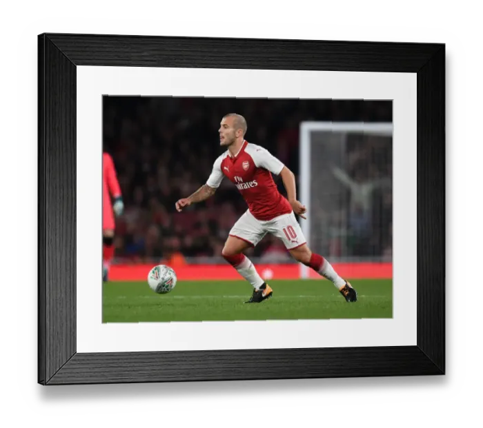 Framed Print : Jack Wilshere: In Action for Arsenal against Doncaster Rovers Framed Print : Jack Wilshere: In Action for Arsenal against Doncaster Rovers