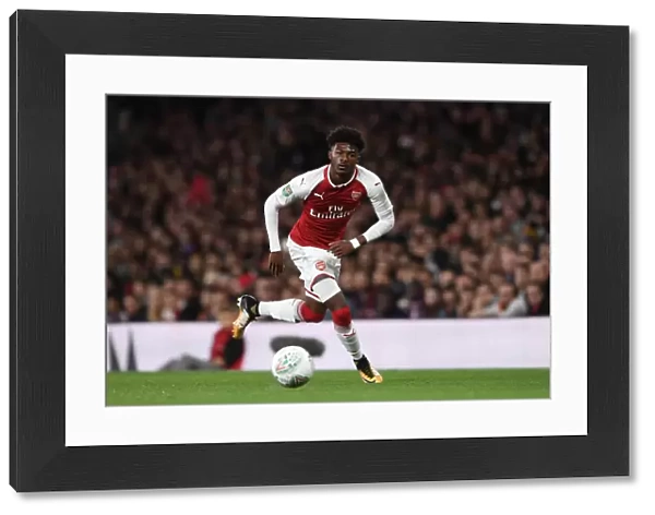 Ainsley Maitland-Niles (Arsenal). Arsenal 1: 0 Doncaster. The Carabao Cup. 3rd Round