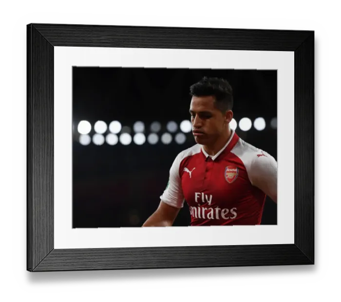 Framed Print : Alexis Sanchez (Arsenal). Arsenal 1: 0 Doncaster