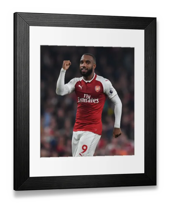 Framed Print : Alex Lacazette Scores His Second Goal: Arsenal's Victory Over West Bromwich Albion in Premier League 2017-18 Framed Print : Alex Lacazette Scores His Second Goal: Arsenal's Victory Over West Bromwich Albion in Premier League 2017-18