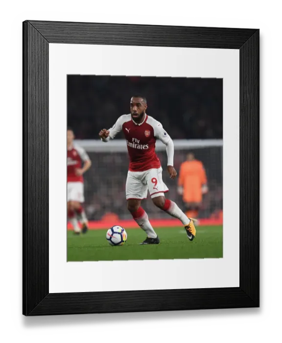 Framed Print : Alexandre Lacazette in Action: Arsenal vs West Bromwich Albion, Premier League 2017-18 Framed Print : Alexandre Lacazette in Action: Arsenal vs West Bromwich Albion, Premier League 2017-18