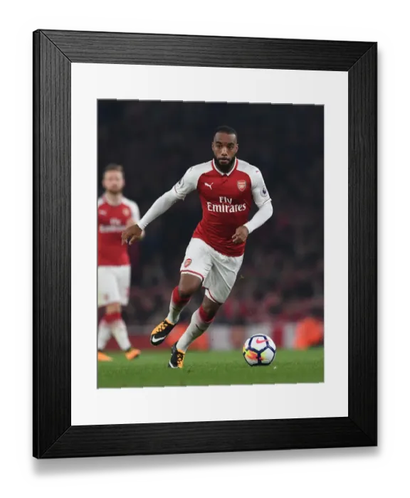 Framed Print : Alexandre Lacazette in Action: Arsenal vs West Bromwich Albion, Premier League 2017-18 Framed Print : Alexandre Lacazette in Action: Arsenal vs West Bromwich Albion, Premier League 2017-18