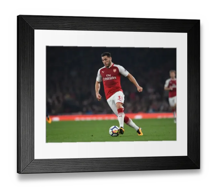 Framed Print : Sead Kolasinac in Action: Arsenal vs. West Bromwich Albion, Premier League 2017-18 Framed Print : Sead Kolasinac in Action: Arsenal vs. West Bromwich Albion, Premier League 2017-18
