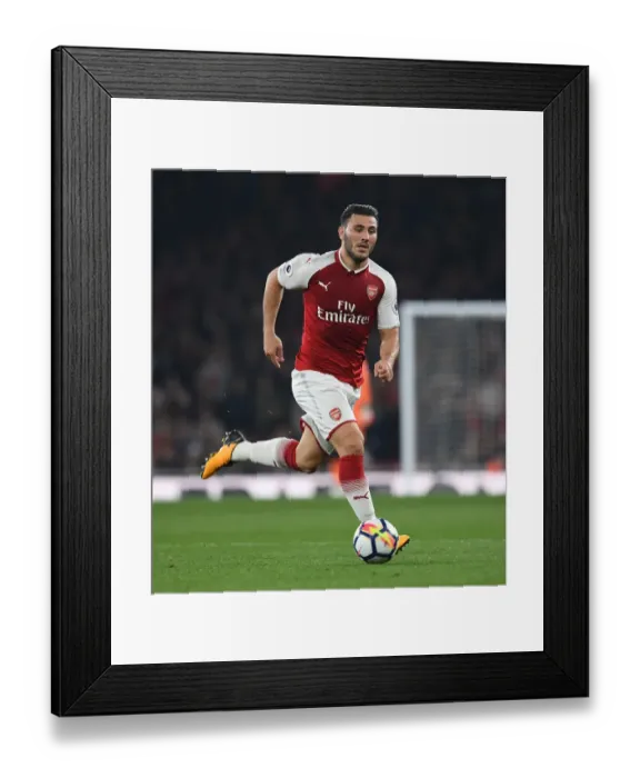 Framed Print : Sead Kolasinac in Action: Arsenal vs. West Bromwich Albion, Premier League 2017-18 Framed Print : Sead Kolasinac in Action: Arsenal vs. West Bromwich Albion, Premier League 2017-18