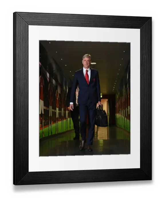 Framed Print : Arsene Wenger: Arsenal Manager Before Arsenal vs. West Bromwich Albion (2017-18) Framed Print : Arsene Wenger: Arsenal Manager Before Arsenal vs. West Bromwich Albion (2017-18)