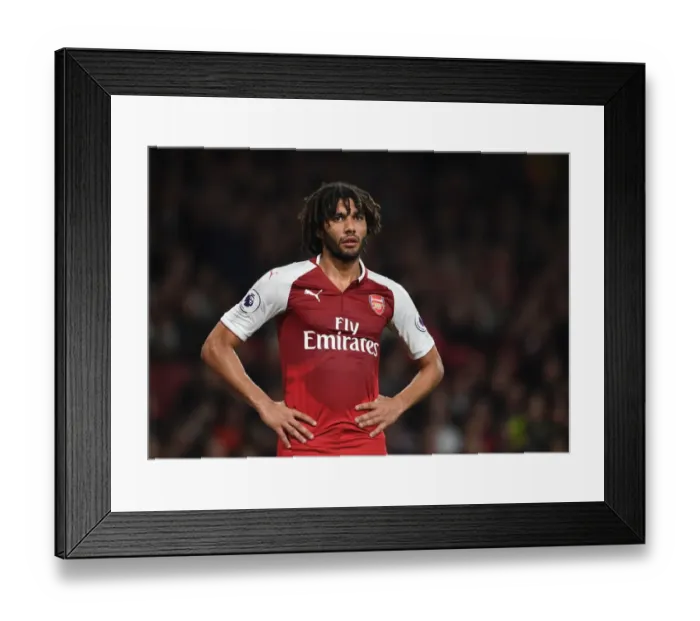 Framed Print : Mohamed Elneny in Action: Arsenal vs. West Bromwich Albion, Premier League 2017-18 Framed Print : Mohamed Elneny in Action: Arsenal vs. West Bromwich Albion, Premier League 2017-18