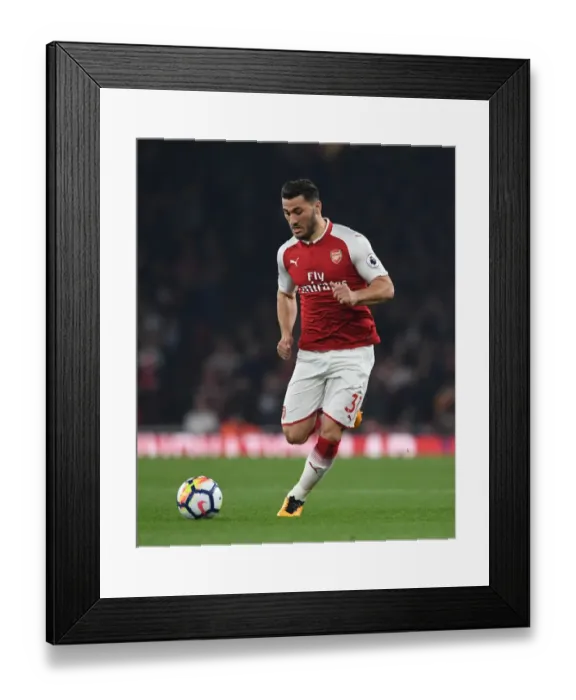 Framed Print : Sead Kolasinac: In Action for Arsenal vs. West Bromwich Albion, Premier League 2017-18 Framed Print : Sead Kolasinac: In Action for Arsenal vs. West Bromwich Albion, Premier League 2017-18
