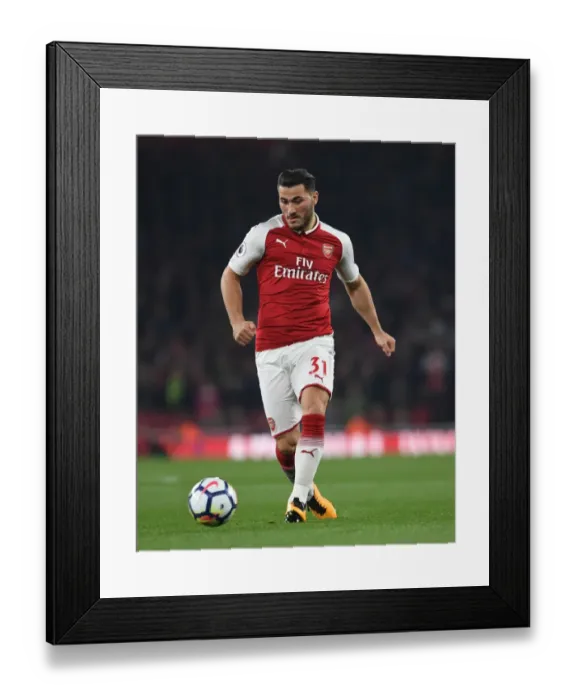 Framed Print : Sead Kolasinac in Action: Arsenal vs. West Bromwich Albion, Premier League 2017-18 Framed Print : Sead Kolasinac in Action: Arsenal vs. West Bromwich Albion, Premier League 2017-18