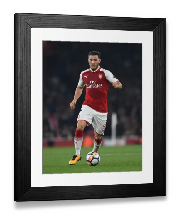 Framed Print : Sead Kolasinac in Action: Arsenal vs West Bromwich Albion, Premier League 2017-18 Framed Print : Sead Kolasinac in Action: Arsenal vs West Bromwich Albion, Premier League 2017-18