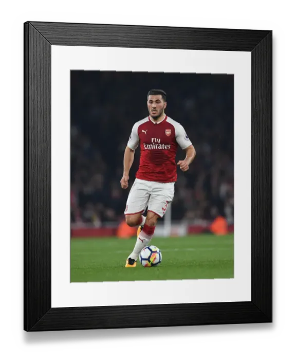Framed Print : Sead Kolasinac in Action: Arsenal vs. West Bromwich Albion, Premier League 2017-18 Framed Print : Sead Kolasinac in Action: Arsenal vs. West Bromwich Albion, Premier League 2017-18