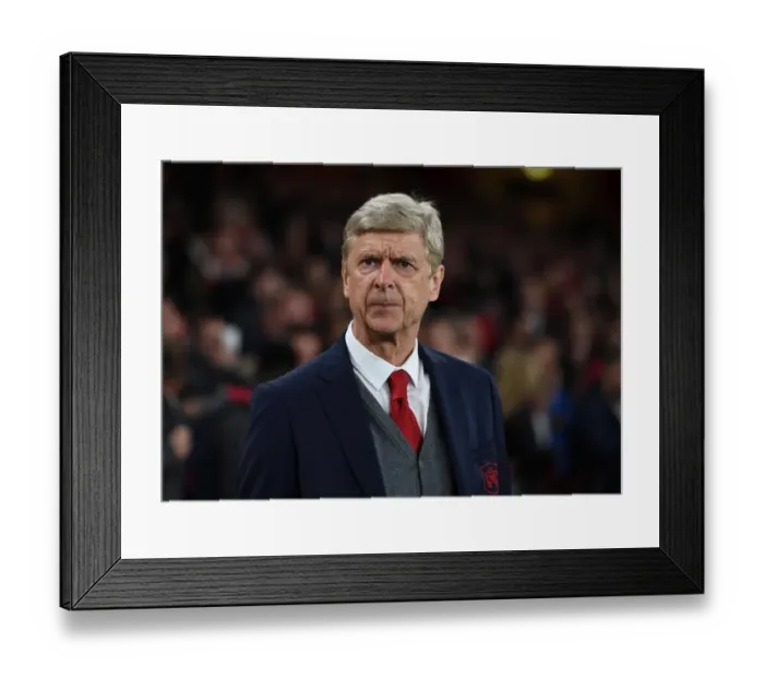 Framed Print : Arsene Wenger the Arsenal Manager. Arsenal 2: 0 West Bromwich Albion. Premier League Framed Print : Arsene Wenger the Arsenal Manager. Arsenal 2: 0 West Bromwich Albion. Premier League