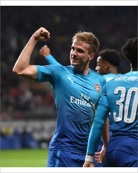 Rob Holding Scores as Arsenal Cruise Past BATE Borisov in Europa League