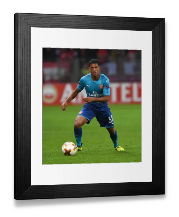 Framed Print : McGuane in Action: Arsenal's Europa League Battle at BATE Borisov (2017-18)
