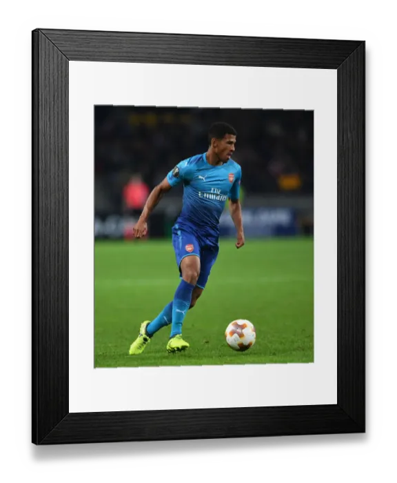 Framed Print : Marcus McGuane in Action: Arsenal vs. BATE Borisov, UEFA Europa League 2017-18 Framed Print : Marcus McGuane in Action: Arsenal vs. BATE Borisov, UEFA Europa League 2017-18