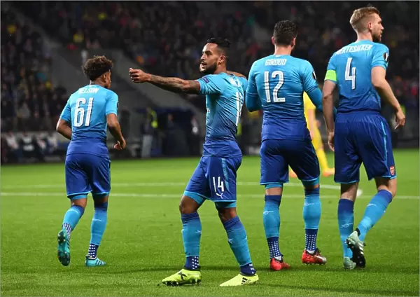 Theo Walcott Scores First Goal: Arsenal's Europa League Victory over BATE Borisov
