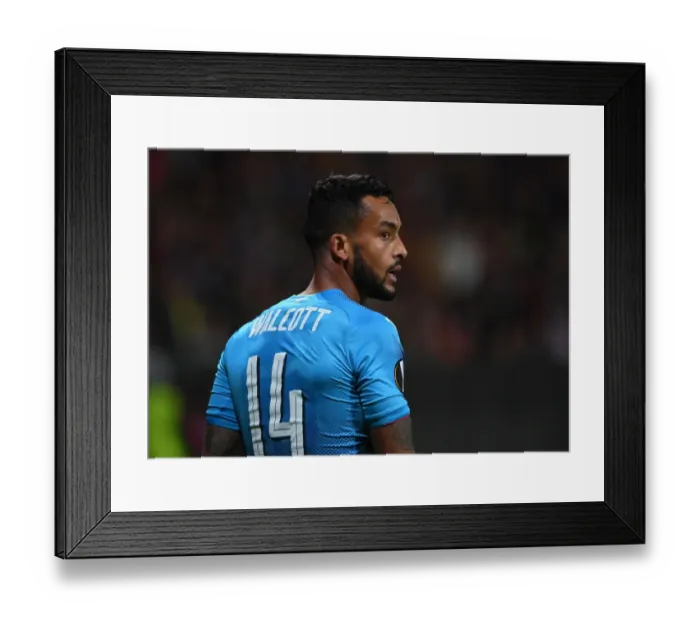 Framed Print : Theo Walcott in Action: Arsenal vs. FC BATE Borisov, UEFA Europa League 2017-18 Framed Print : Theo Walcott in Action: Arsenal vs. FC BATE Borisov, UEFA Europa League 2017-18