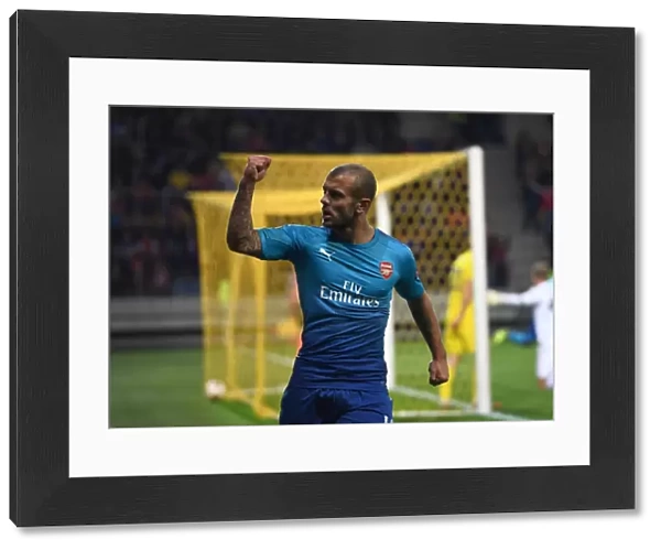 Jack Wilshere's Euphoric Moment: Arsenal's Goal in Europa League Against FC BATE Borisov, 2017
