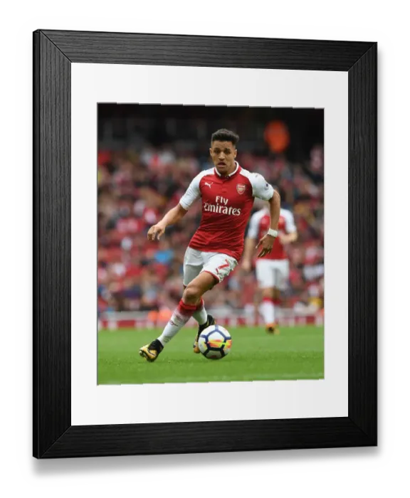 Framed Print : Alexis Sanchez in Action: Arsenal vs Brighton & Hove Albion, Premier League 2017-18 Framed Print : Alexis Sanchez in Action: Arsenal vs Brighton & Hove Albion, Premier League 2017-18