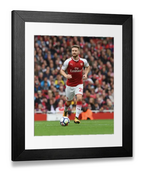 Framed Print : Shkodran Mustafi Focuses in Arsenal's Battle Against Brighton & Hove Albion (2017-18) Framed Print : Shkodran Mustafi Focuses in Arsenal's Battle Against Brighton & Hove Albion (2017-18)