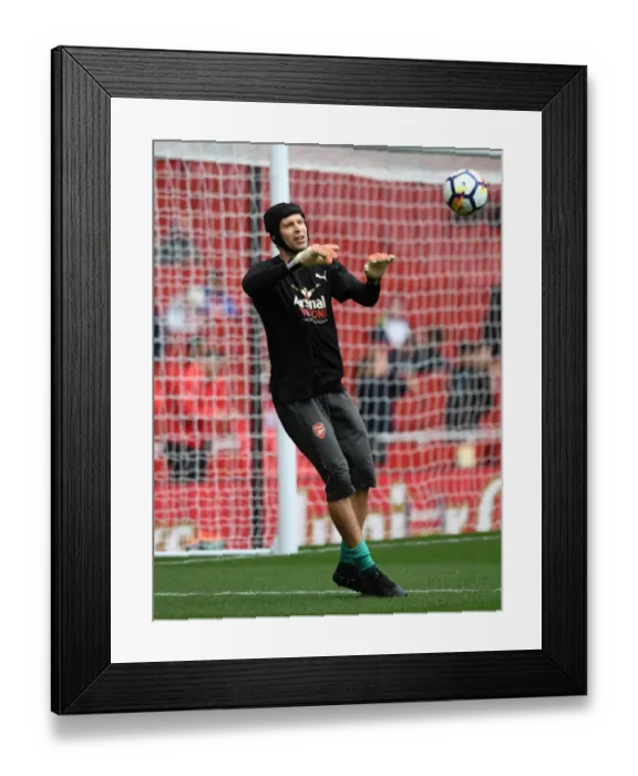 Framed Print : Arsenal's Petr Cech Secures 2-0 Victory Over Brighton in Premier League at Emirates Stadium Framed Print : Arsenal's Petr Cech Secures 2-0 Victory Over Brighton in Premier League at Emirates Stadium