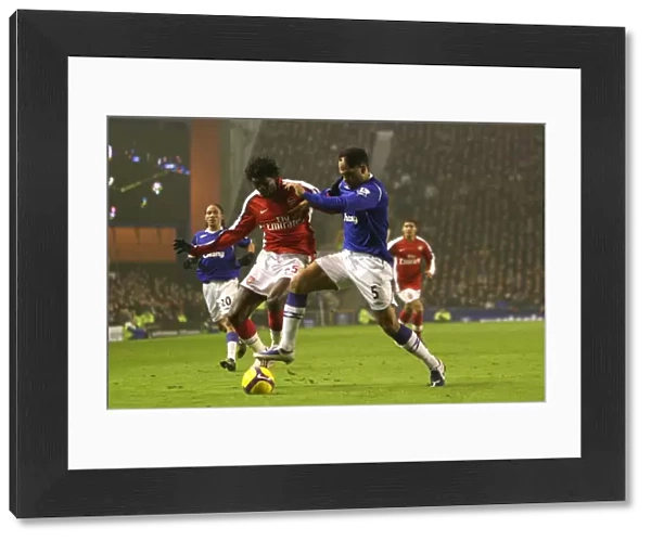 Emmanuel Adebayor (Arsenal) Joleon Lescott (Everton)
