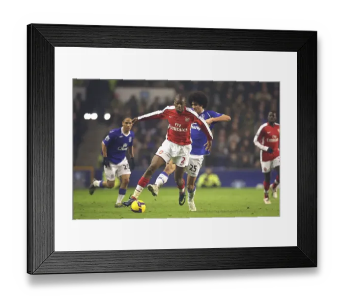 Framed Print : Diaby vs. Fellaini: The Battle at Goodison Park, Everton vs. Arsenal, Barclays Premier League, 2009 Framed Print : Diaby vs. Fellaini: The Battle at Goodison Park, Everton vs. Arsenal, Barclays Premier League, 2009
