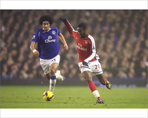 Johan Djourou (Arsenal) Marouane Fellaini (Everton)