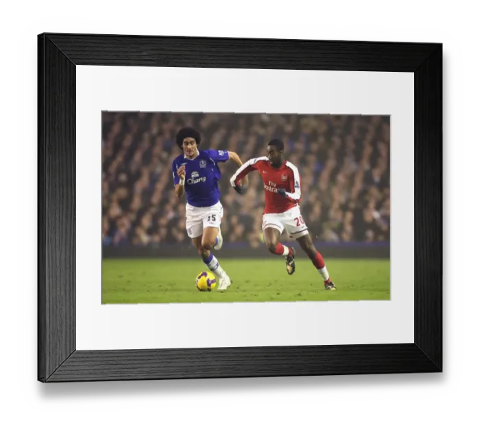 Framed Print : Djourou vs. Fellaini: A Rivalry Ignited at Goodison Park, Everton vs. Arsenal, 2009 (1:1) Framed Print : Djourou vs. Fellaini: A Rivalry Ignited at Goodison Park, Everton vs. Arsenal, 2009 (1:1)