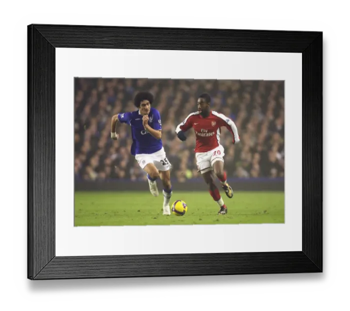Framed Print : Djourou vs. Fellaini: A Battle of Intense Rivalry at Goodison Park, Everton vs. Arsenal, 2009 (1:1) Framed Print : Djourou vs. Fellaini: A Battle of Intense Rivalry at Goodison Park, Everton vs. Arsenal, 2009 (1:1)