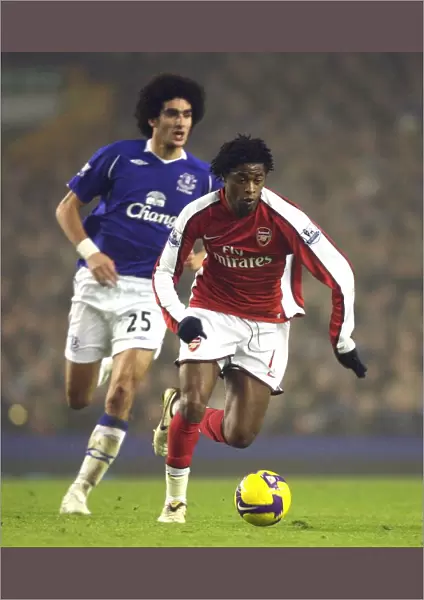 Alex Song (Arsenal) Marouane Fellaini (Everton)