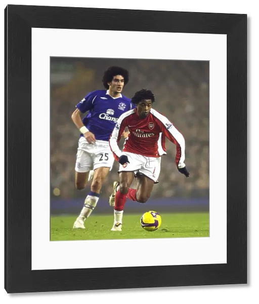 Alex Song (Arsenal) Marouane Fellaini (Everton)