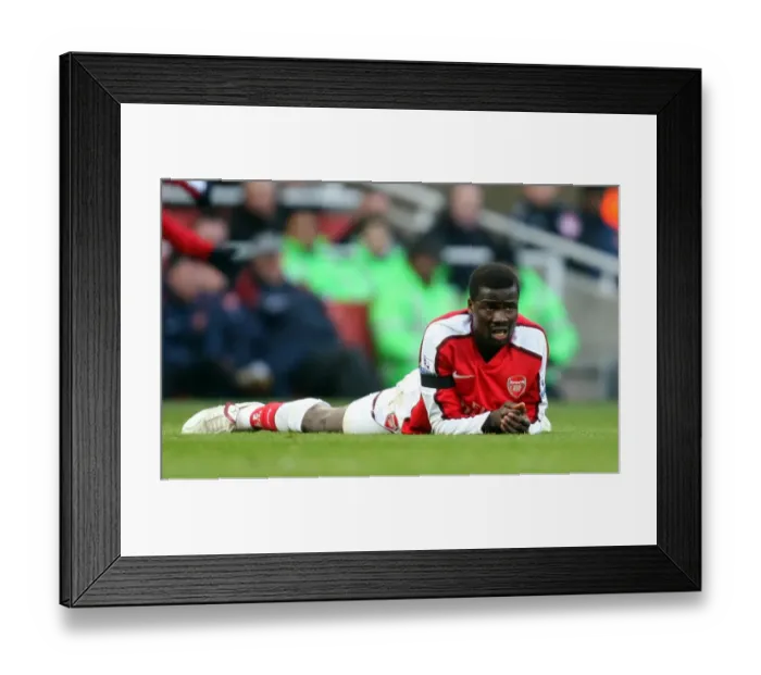Framed Print : Arsenal's Emmanuel Eboue in Action Against West Ham United, 0:0, Barclays Premier League, Emirates Stadium, 31 / 01 / 09 Framed Print : Arsenal's Emmanuel Eboue in Action Against West Ham United, 0:0, Barclays Premier League, Emirates Stadium, 31 / 01 / 09