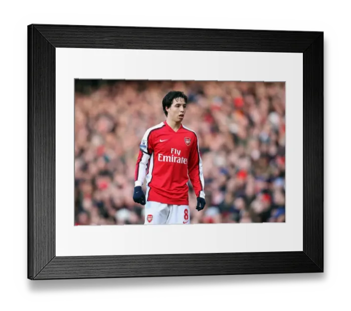Framed Print : Samir Nasri in Action: Arsenal vs. West Ham United, Barclays Premier League (31 / 01 / 09) Framed Print : Samir Nasri in Action: Arsenal vs. West Ham United, Barclays Premier League (31 / 01 / 09)