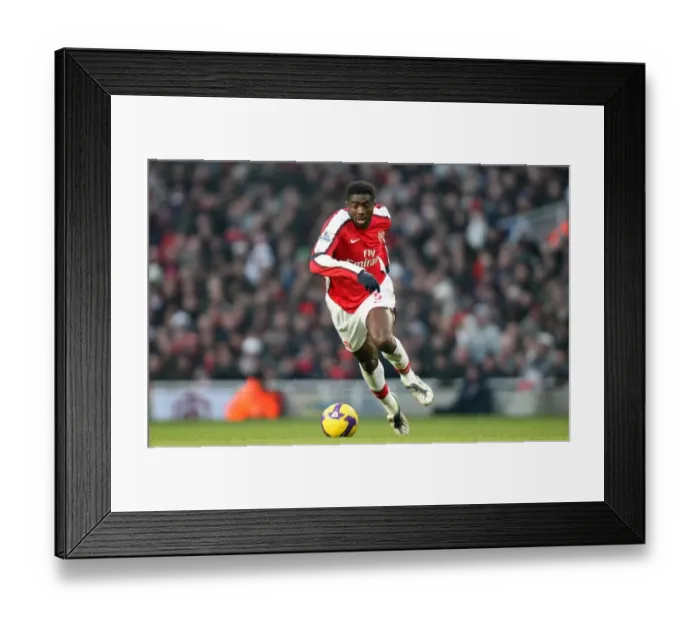 Framed Print : Kolo Toure: The Unyielding Defender in Arsenal's 0-0 Stalemate Against West Ham United, Barclays Premier League, Emirates Stadium (January 2009) Framed Print : Kolo Toure: The Unyielding Defender in Arsenal's 0-0 Stalemate Against West Ham United, Barclays Premier League, Emirates Stadium (January 2009)
