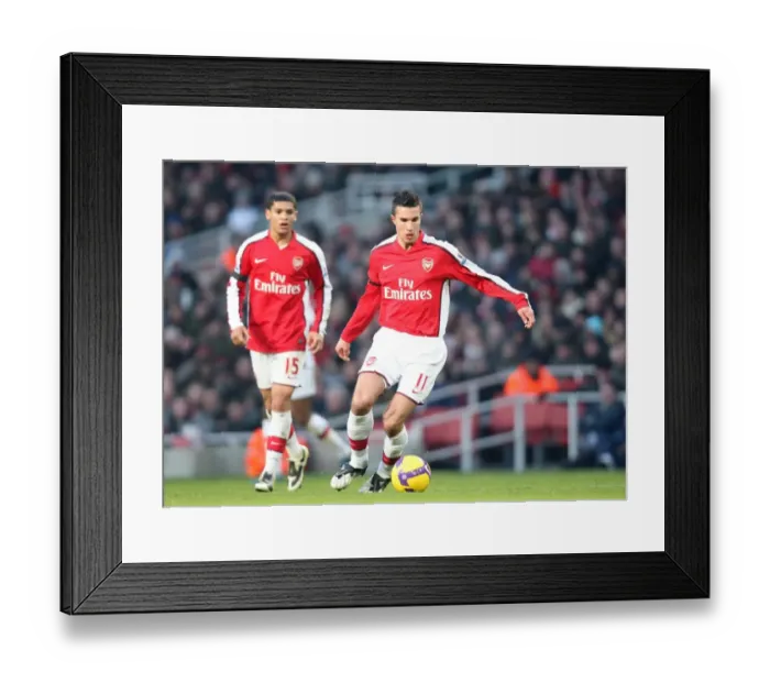 Framed Print : Robin van Persie(Arsenal)