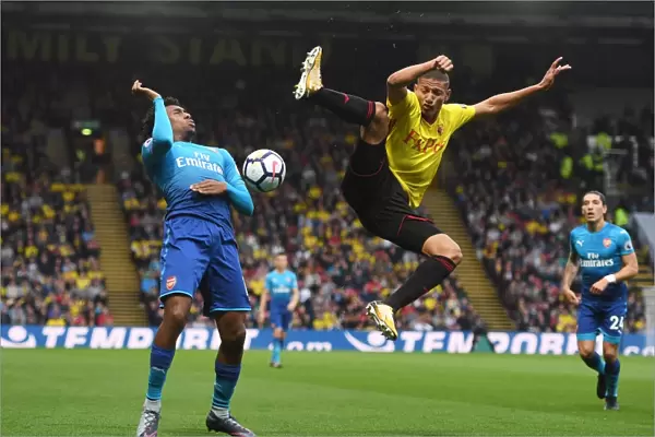 Clash of Talents: Iwobi vs. Richarlison in the Premier League Showdown between Watford and Arsenal