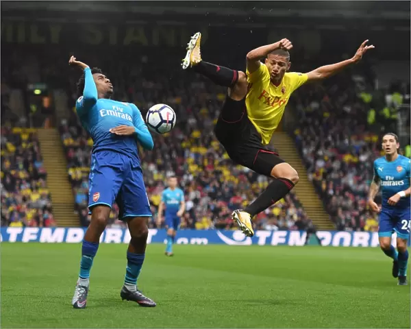 Clash of Talents: Iwobi vs. Richarlison in the Premier League Showdown between Watford and Arsenal
