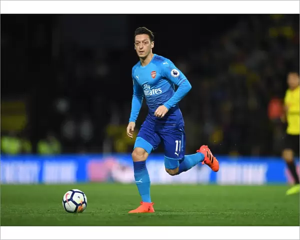 Mesut Ozil in Action: Watford vs Arsenal, Premier League 2017-18