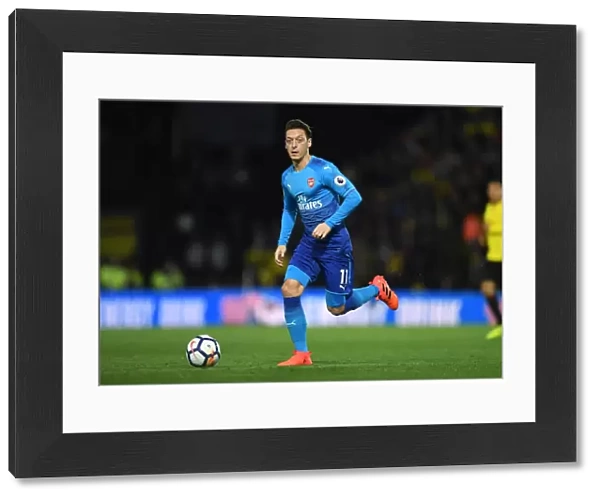 Mesut Ozil in Action: Watford vs Arsenal, Premier League 2017-18