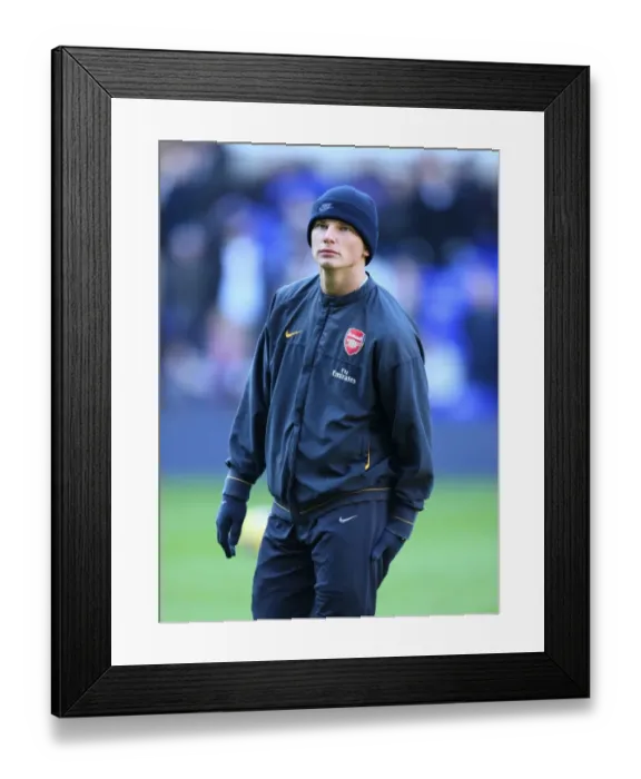 Framed Print : Andrey Arshavin's Stalemate: Arsenal vs. Tottenham Hotspur, Barclays Premier League, 2009