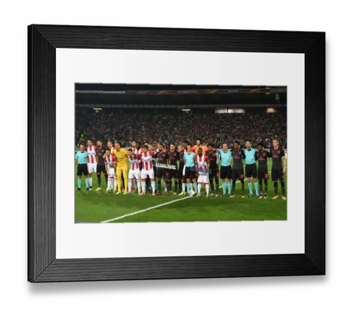Framed Print : Arsenal vs. Red Star: UEFA Europa League Clash at Rajko Mitic Stadium, Belgrade (2017-18) Framed Print : Arsenal vs. Red Star: UEFA Europa League Clash at Rajko Mitic Stadium, Belgrade (2017-18)