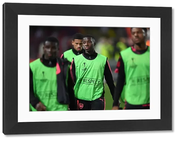 Eddie Nketiah (Arsenal). Red Star Belgrade 0: 1 Arsenal