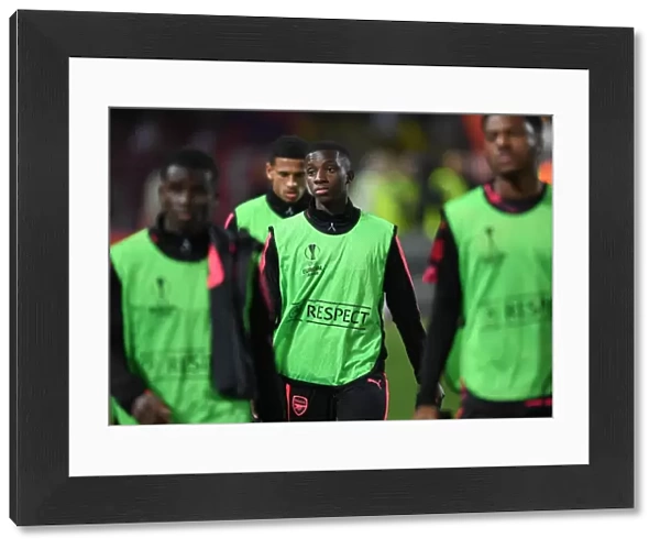 Eddie Nketiah (Arsenal). Red Star Belgrade 0: 1 Arsenal