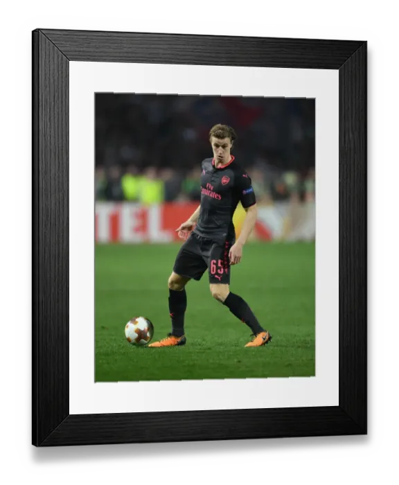 Framed Print : Ben Sheaf in Action: Arsenal vs. Red Star Belgrade, Europa League 2017-18 Framed Print : Ben Sheaf in Action: Arsenal vs. Red Star Belgrade, Europa League 2017-18