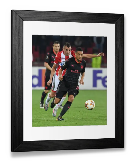 Framed Print : Francis Coquelin in Action: Arsenal vs. Red Star Belgrade, UEFA Europa League 2017-18 Framed Print : Francis Coquelin in Action: Arsenal vs. Red Star Belgrade, UEFA Europa League 2017-18